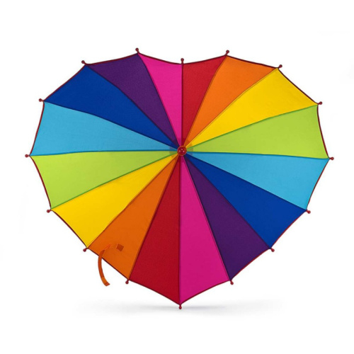 Зонт детский Fulton C932-4315 RainbowHeart (Радуга)