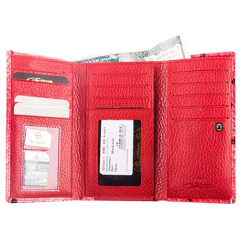 Женский кошелёк красный Giorgio Ferretti 018C-100-B red GF