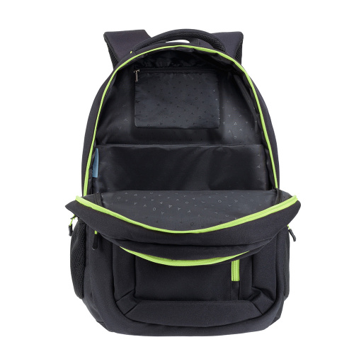 Рюкзак TORBER CLASS X, черный с зеленой вставкой T5220-22-BLK-GRN-M