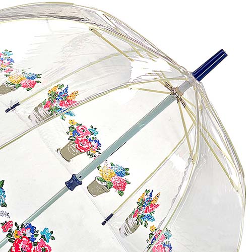 Женский зонт трость Cath Kidston комбинированный Fulton L546-3145 FlowerPots