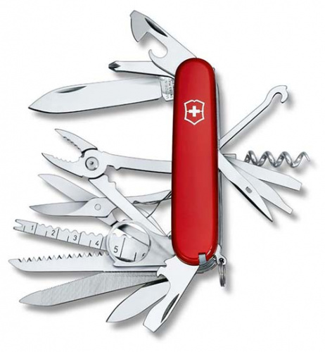 Нож перочинный Swiss Champ красный Victorinox 1.6795 GS