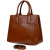 Женская сумка коньяк. Натуральная кожа Jane's Story HP-9920-05