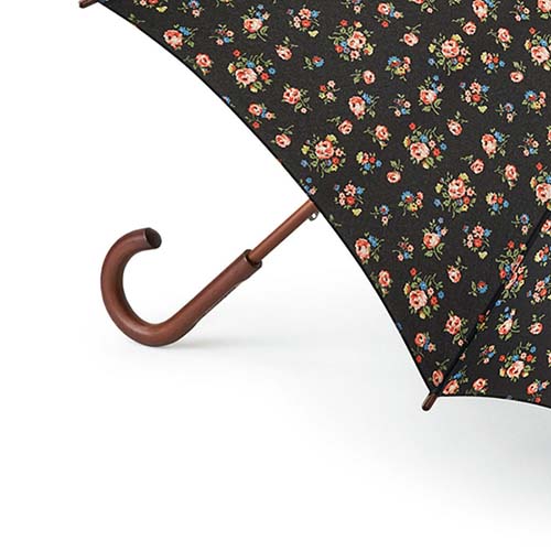 Женский зонт трость Cath Kidston Kensington-2 Fulton L541-2652 KewSprigCharcole