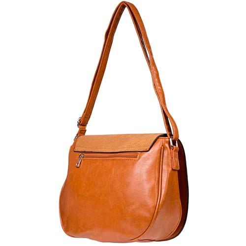 Женская сумка коричневая. Эко-кожа Jane's Story F-16031-03-L-09