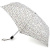 Женский зонт механика белый Fulton L501-3172 CandyLeopard