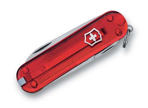 Нож-брелок Classic SD красный Victorinox 0.6223.T GS