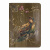 Обложка для документов оливковая с росписью Alexander TS «Райская птица»