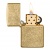 Зажигалка с покрытием Tumbled Brass, латунь/сталь, золотистая, матовая Zippo 49477 GS