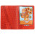 Обложка для паспорта оранжевая расписная Alexander TS «Подсолнухи»