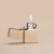 Зажигалка с покрытием Flat Sand, латунь/сталь, бежевая, глянцевая Zippo 49453 GS