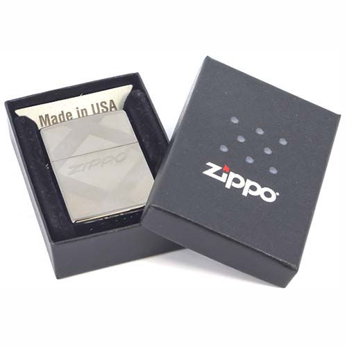 Зажигалка Classic с покр. Black Ice чёрная Zippo 20969 GS