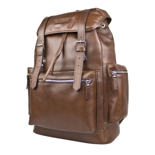 Кожаный рюкзак Voltaggio Premium brown Carlo Gattini 3091-53