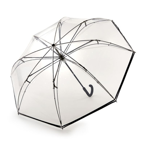 Зонт женский трость Fulton L911-004 Clear (Прозрачный)