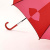 Женский зонт трость Lulu Guinness Eliza-2 Fulton L720-2678 50Red50Pink