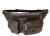 Кожаная поясная сумка, темно-коричневая Carlo Gattini 7002-04