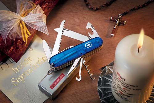 Нож перочинный Huntsman синий Victorinox 1.3713.T2 GS