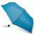Женский зонт механика Lulu Guinness голубой Fulton L718-3179 LuluLettersMistBlue