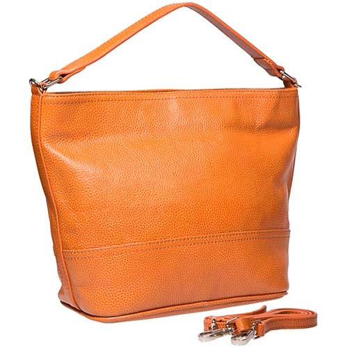 Женская сумка оранжевая. Натуральная кожа Jane's Story HE-412-06