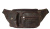 Кожаная поясная сумка, темно-коричневая Carlo Gattini 7002-04