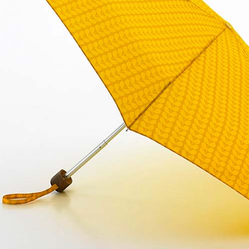 Женский зонт Orla Kiely Tiny-2 желтый Fulton L744-2286 Bi-ColourStemOchre