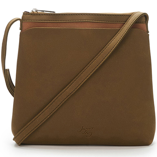 Женская сумка коричневая. Эко-кожа Jane's Story KJ-81851-65_09
