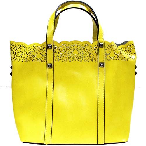 Женская сумка жёлтая. Натуральная кожа Jane's Story 10038-67