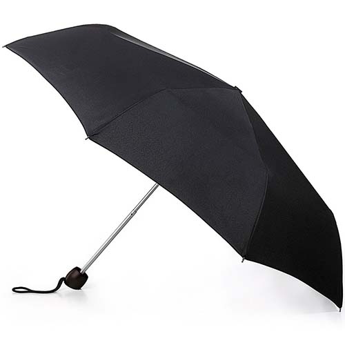 Женский зонт Minilite-1 черный Fulton L353-01 Black