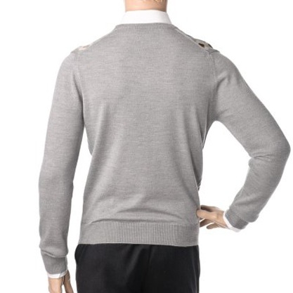 Пуловер мужской серый Др.Коффер S07035