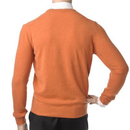 Пуловер мужской оранжевый Др.Коффер S07037