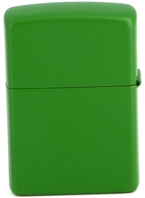 Зажигалка Classic с покр. Moss Green Matte зелёная Zippo 21032 GS