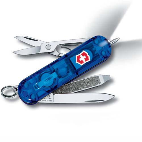 Нож-брелок Signature Lite синий Victorinox 0.6226.T2 GS