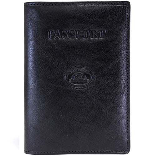 Обложка для паспорта чёрная Tony Perotti 331235/1