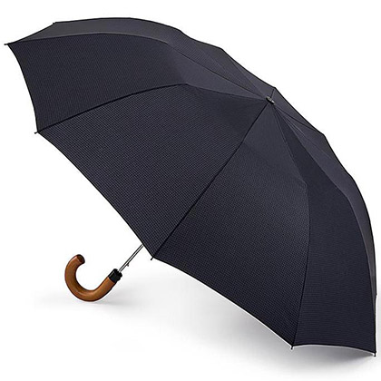 Мужской зонт чёрный Fulton G857-3560