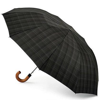 Мужской зонт чёрный Fulton G857-3559
