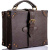 Мужской мини-портфель-чемодан коричневый Hidesign BIG BOXY BROWN