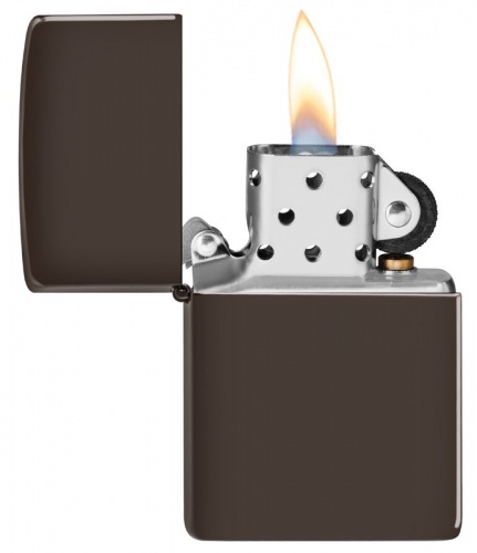 Зажигалка Classic с покр. Brown Matte, коричневая Zippo 49180 GS