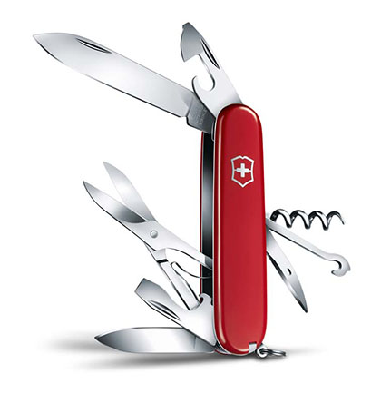 Нож перочинный Climber красный Victorinox 1.3703 GS