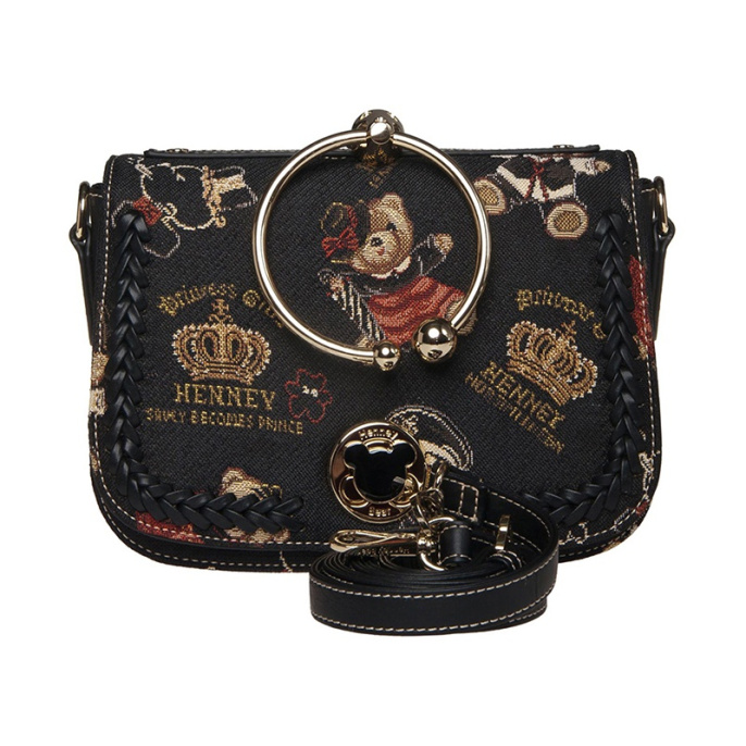 Сумка классическая Henney Bear 101014-10hb-BLACK