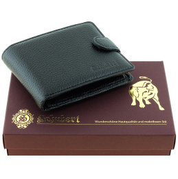 Портмоне горизонтальное чёрное SCHUBERT g010-106/01