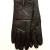 Женские перчатки чёрные Giorgio Ferretti 30016 IK A1 black (6.5)