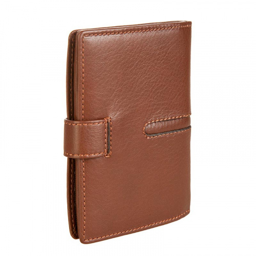 Обложка для документов коричневая Gianni Conti 587458 brown-leather