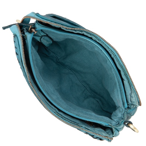 Женская сумка, бирюзовая Sergio Belotti 08-11309 green