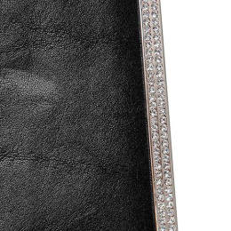 Обложка д/автодокументов чёрная Др.Коффер S10013