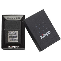 Зажигалка Classic с покр. Black Crackle чёрная Zippo 362 GS
