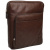 Мужская сумка для документов коричневая Hidesign SLIDER-03 BROWN