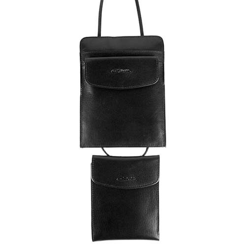 Нагрудный кошелёк черный Giorgio Ferretti 00026-6 black GF
