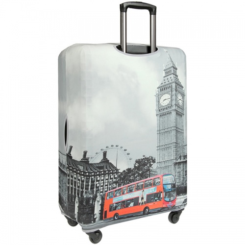 Чехол для чемодана комбинированный Gianni Conti 9019 M Travel London