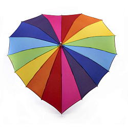 Зонт женский механика Fulton L909-4315 Rainbow (Радуга)