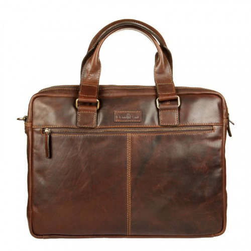 Бизнес-сумка коричневая Gianni Conti 1221265 dark brown