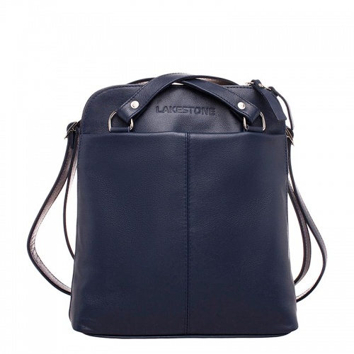 Компактный женский рюкзак-трансформер Eden Dark Blue Lakestone 918103/DB